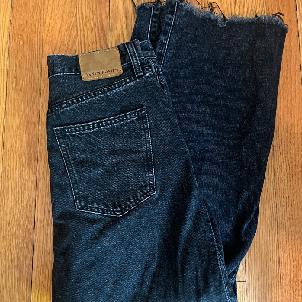 Black Denim Forum Jeans